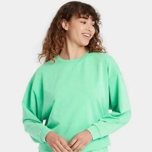 JoyLab Green Pullover